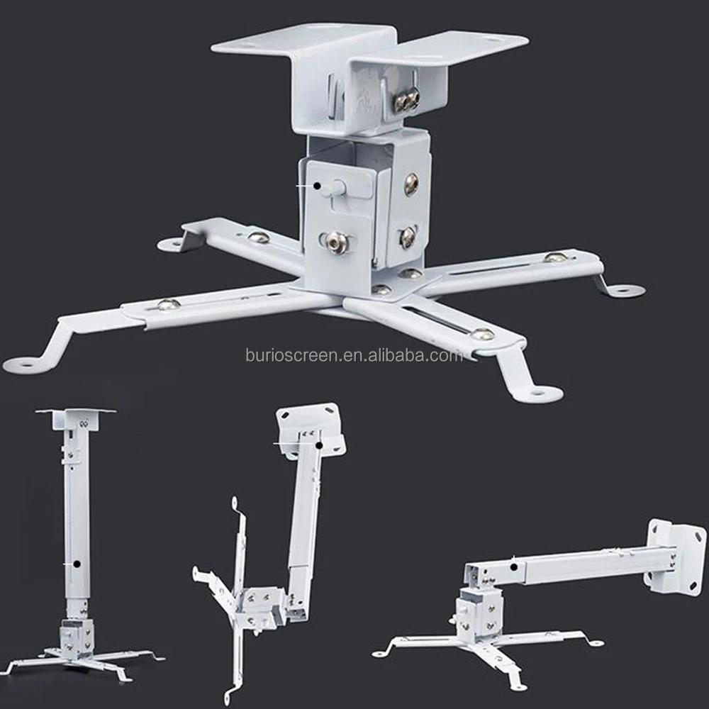 Universal Projector Ceiling Mount 43cm-65cm Projector Bracket Hanger for LED/LCD/DLP Projectors