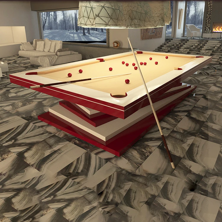 New design pool table billiard luxury high quality snooker&billiard tables indoor 8ft 9ft billiard table