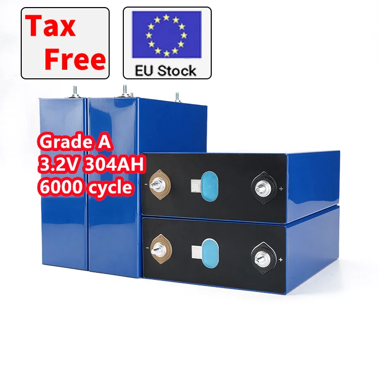 Eu Stock Free Tax lifepo4 Battery Cells 304ah 280Ah 6000 Cycle 310Ah Grade A 3.2V 304Ah 280ah 320Ah Lifepo4 Cells