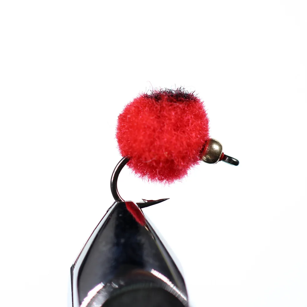 Wholesale Fly Brass Beadhead Salmon Eggs Trout Lure Flying Hooks