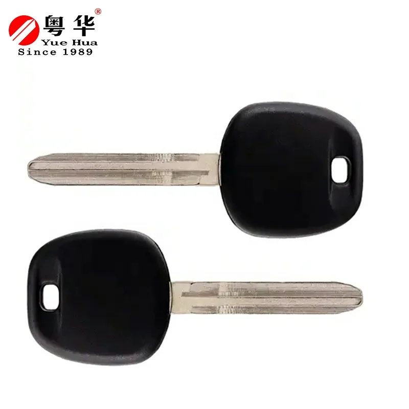 Free Sample TOY43 Brass Blank Car Key Replacement Universal Transponder Car Remote Key Blank For Duplicate Toyota