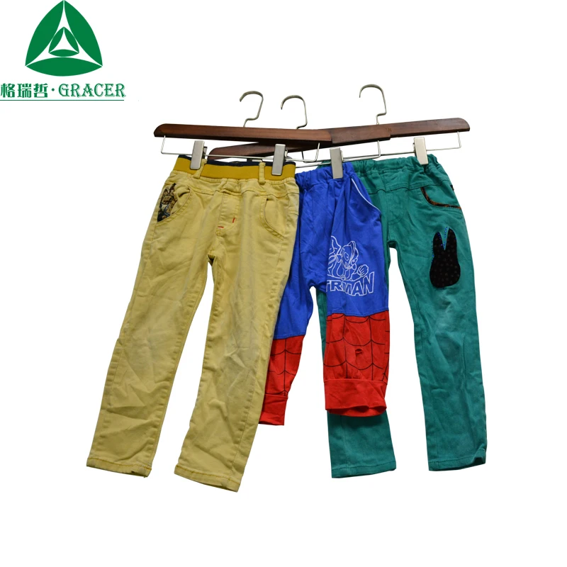 Bulk Wholesale Branded Clean Children Summer Wear Germany Style Second Hand Clothes