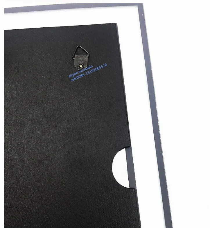 Оптовая продажа, Безрамная подвесная фоторамка из стекла FSC MDF размером 4x6 для свадебной любви