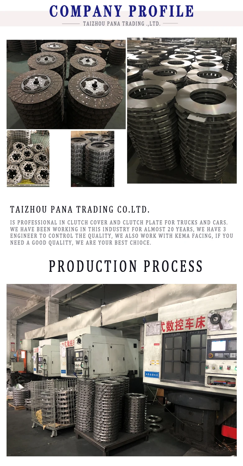 30210-y01x5 Car Spare Parts Clutch Pressure Plate For Nissan 225mm