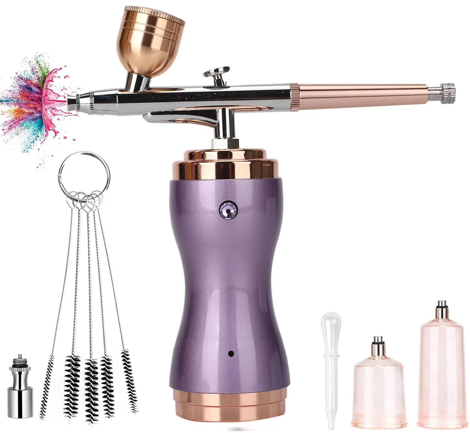 portable home use water spray peel cordless compressor moisturize oxygen injector