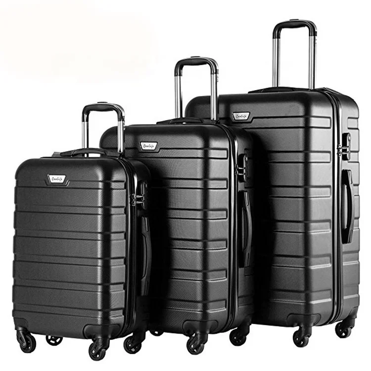 Factory hot sales suitcase 360 degree travel luggage bag sets