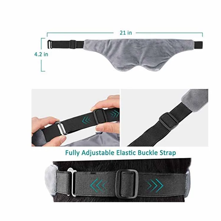 Маска для глаз с логотипом на заказ 475 г мягкая утяжеленная маска сна