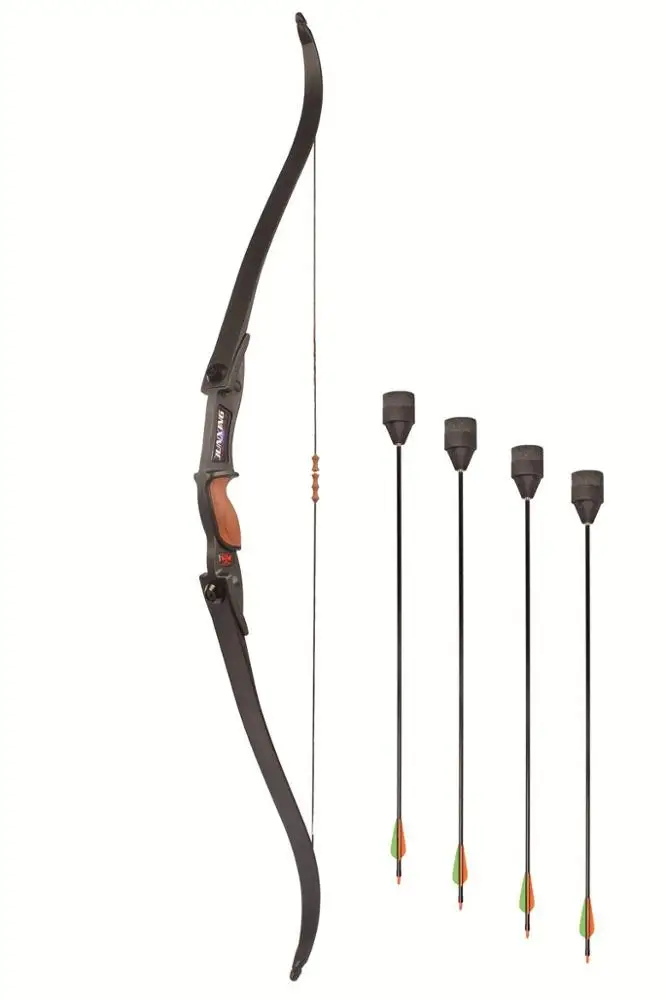 ZS-F117 take down Recurve Bow for archery sport games And  youth shooting 25-28lbs High strength nylon riser Ambidextrous Bow