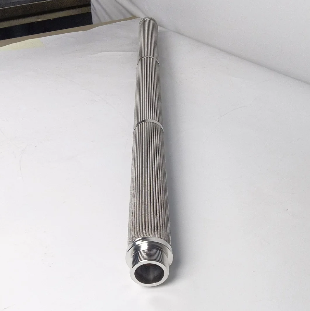 High Temperature Stainless Steel Oil Separator Candle Filter for Filament Polymer