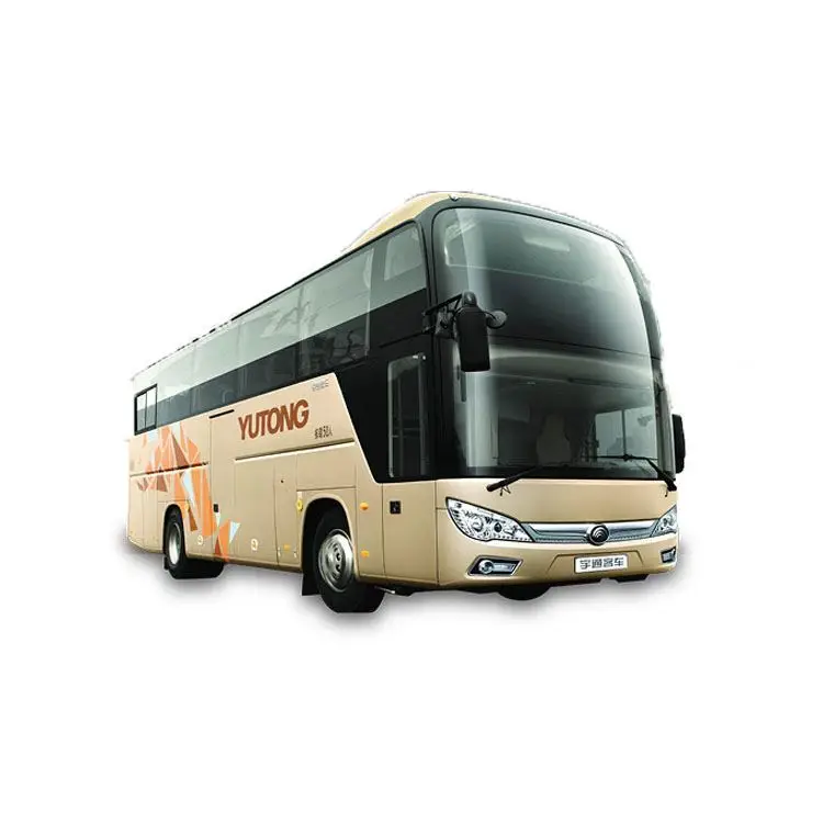 Yu tong Second-hand Tourism Bus Double Decker Used Left Hand Drive Wechai Engine 64 seats for sales