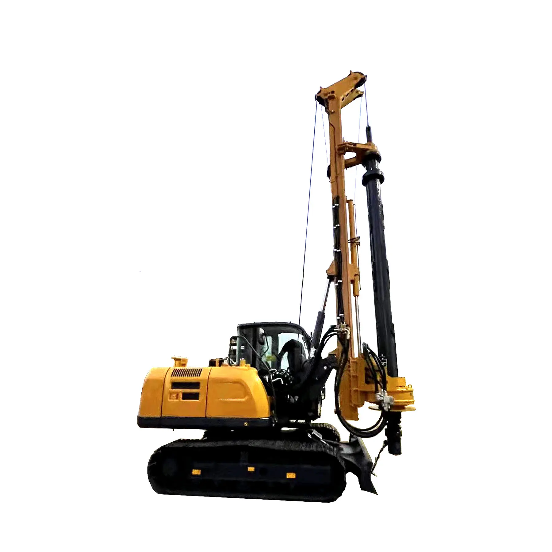 Water Well Drilling Machine High Efficiency Rotary Drilling Rig with Lock Pipe High Technology