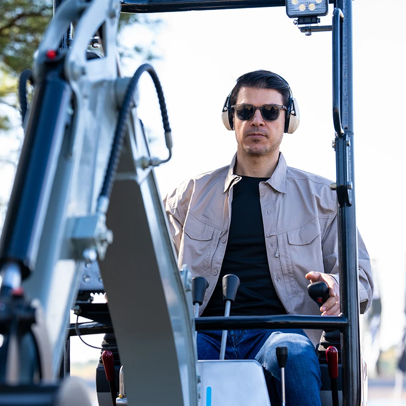 Mini Tractor Crawler Excavators Bucket Small Hydraulic Digger Micro Excavator