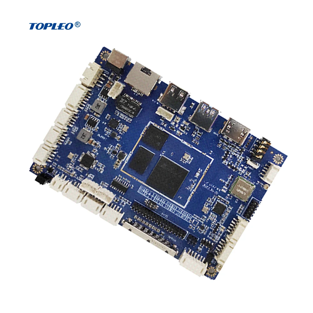 Topleo PCBA t972 2g 16g wifi android 9,0 PCB board service 4k tv box pcba board android