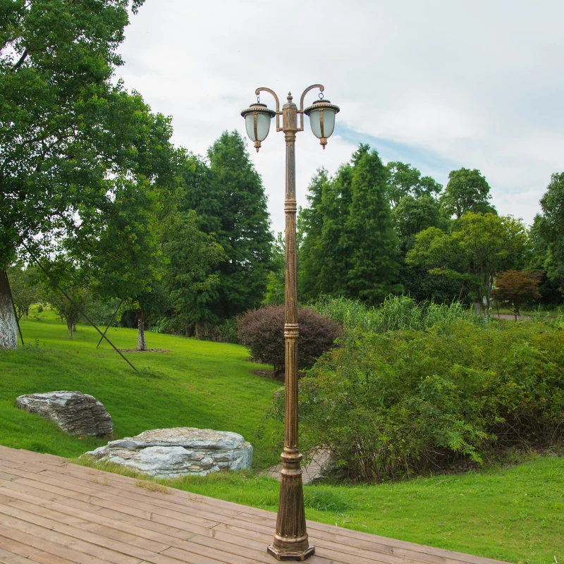 factory landscape Outdoor Integrated Lamp Waterproof Solar Torch Garden Lights LED