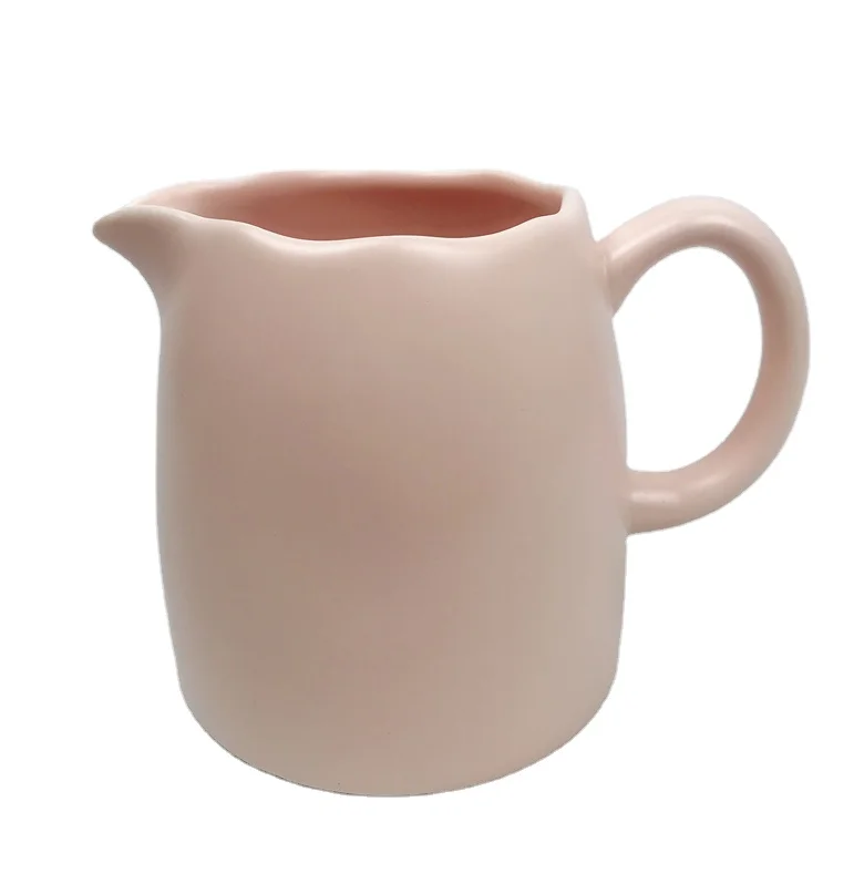 Керамическая фарфоровая Терракотовая керамическая посуда для приготовления сливок, кофе, молока