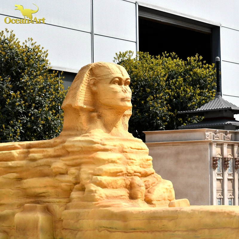 Миниатюрная модель здания египетского Сфинкса