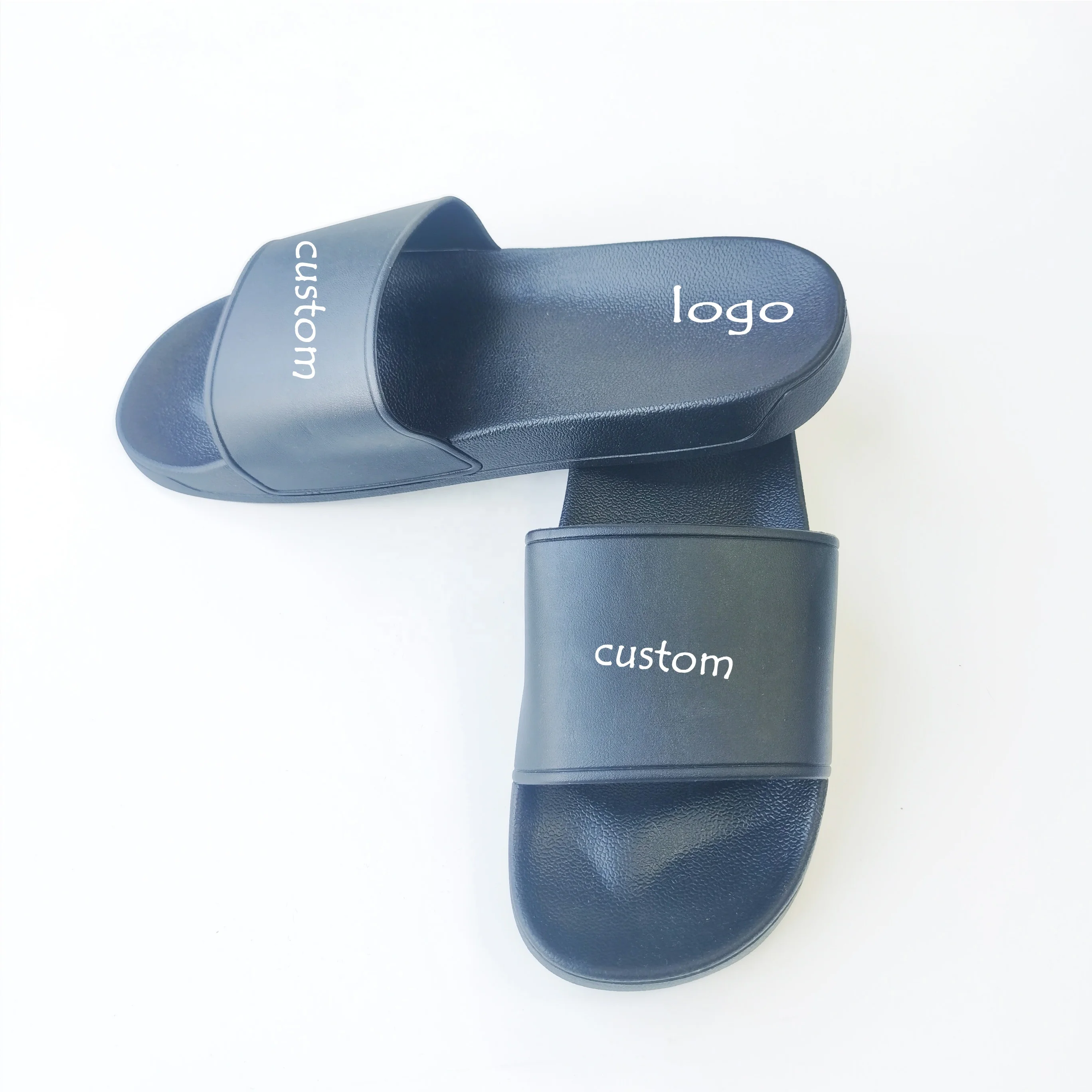 Summer fashion new cute cartoon pink panther slippers women PVC indoor slip-resistant thick soles couples slides