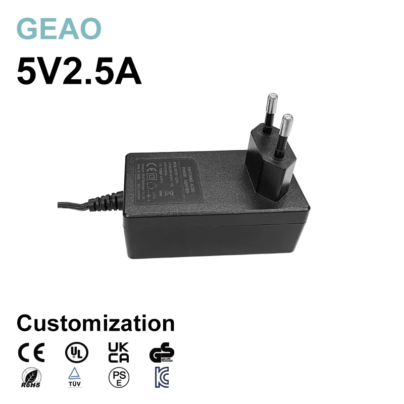 5V 2.5A Sofas Foot Massager Network Equipment Live Fill Light Attendance Machine 3v 5v 12v 24v 1a 2a 3a 5a Power Adapter