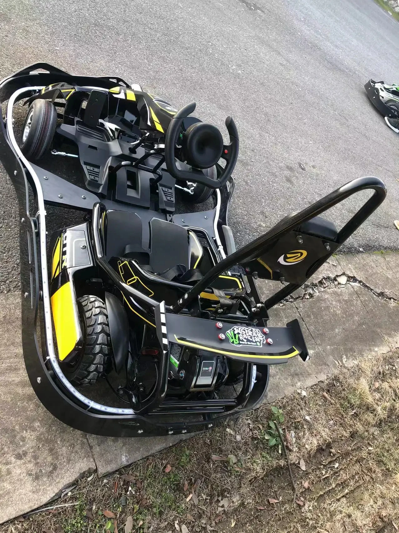 High-speed adult electric karts, professional playground equipment go karts for adults buggy go kart