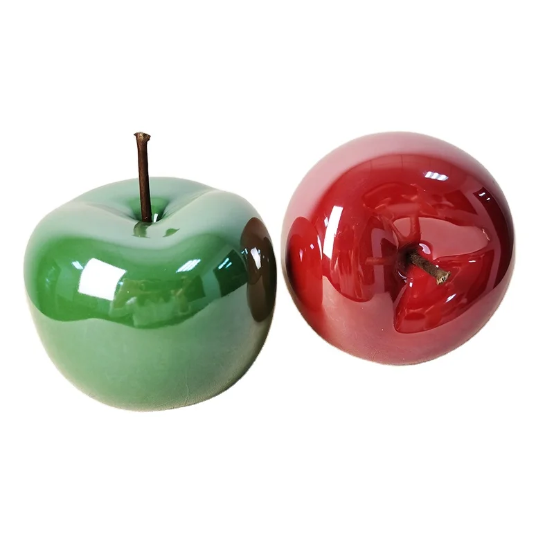 
Ceramic Craft Ornaments Simple Home Decoration apple 