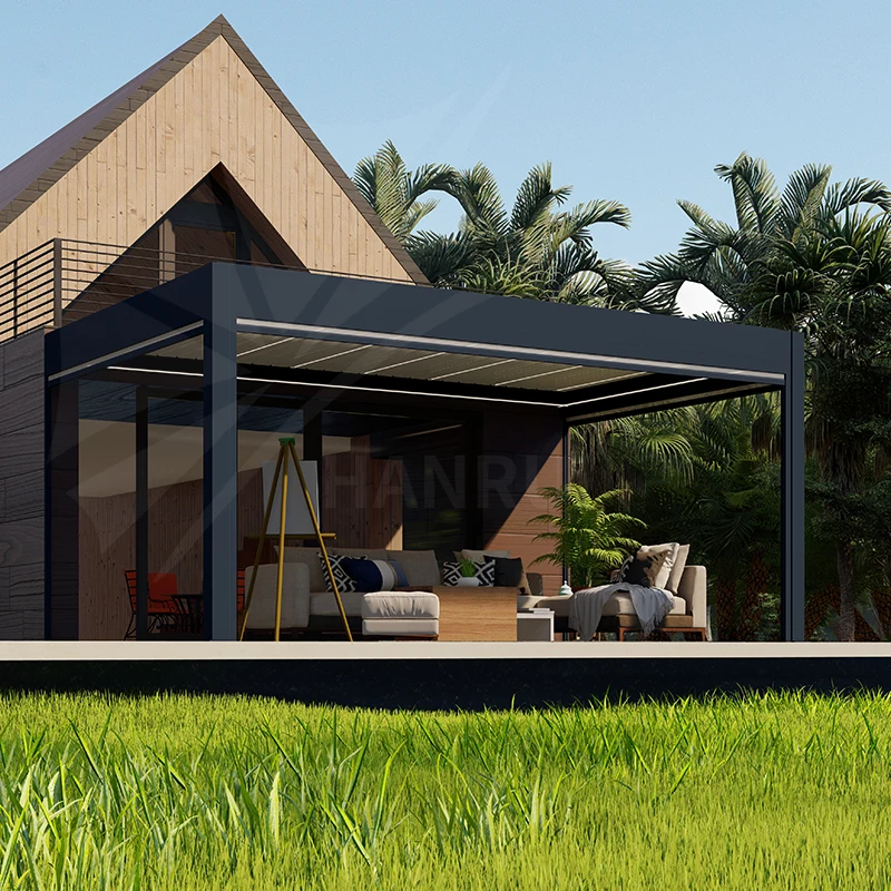 garden wall mounted pergola with white louvered roof advanced motorized louvered pergola with zip screens