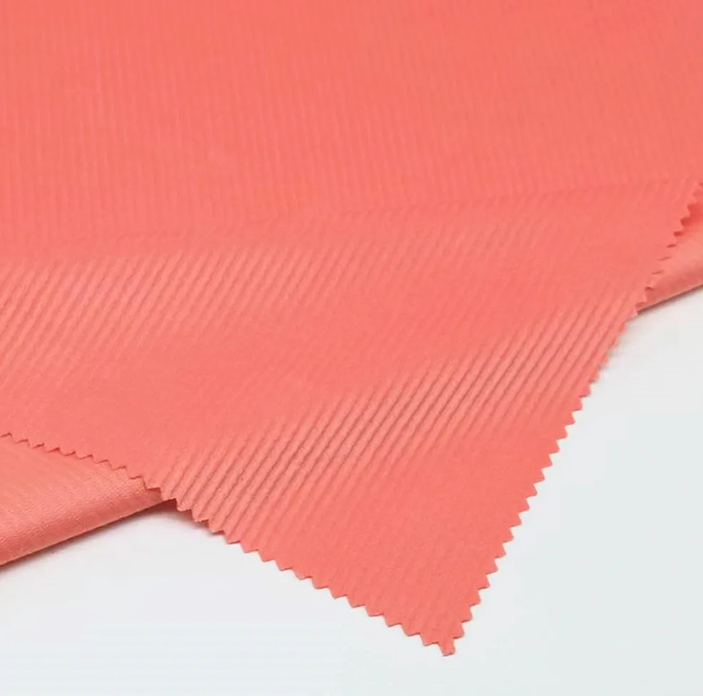 Fashion Style 100% Polyester Tricot Fabric Corduroy Velvet For Home Textile