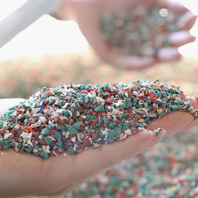 Rubber flooring sport flooring mat epdm rubber granules