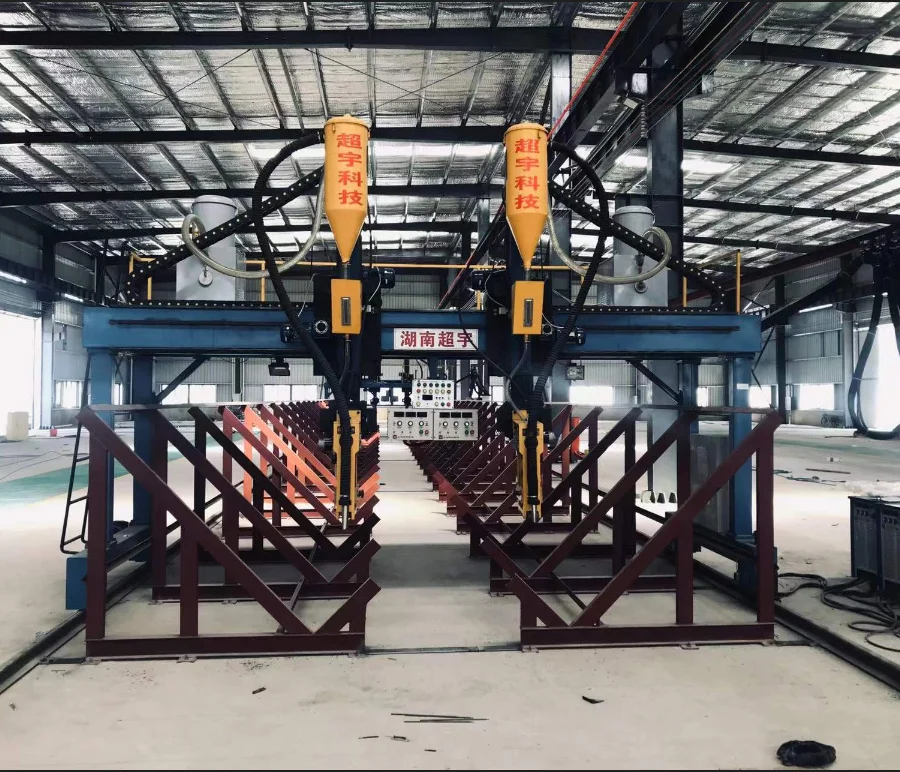 h beam welding machine line machine horizontal