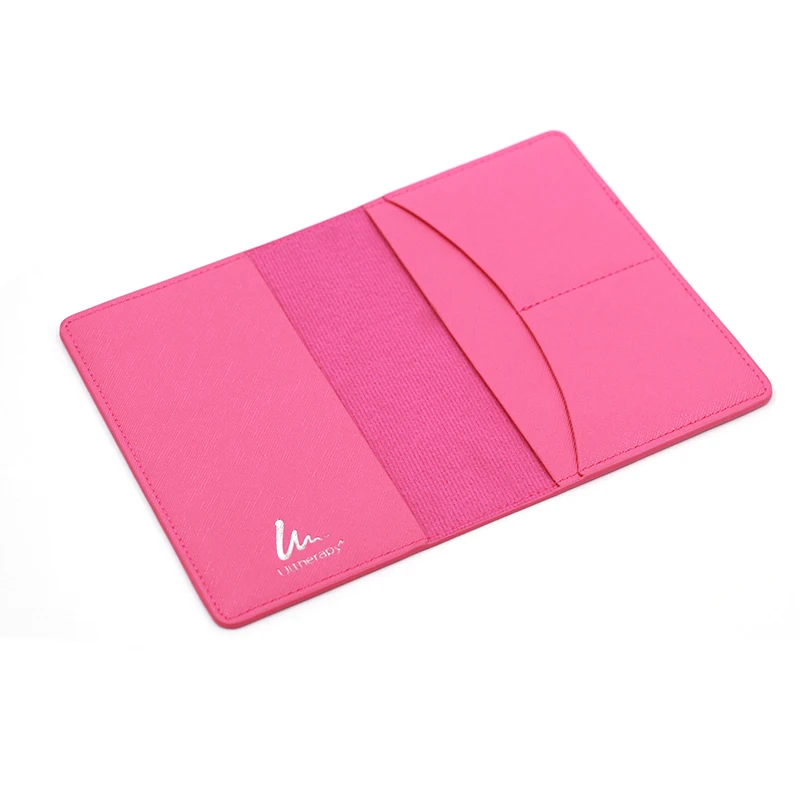 wholesale PVC  Leather Travel Passport Cover Business card holder Case for men and women