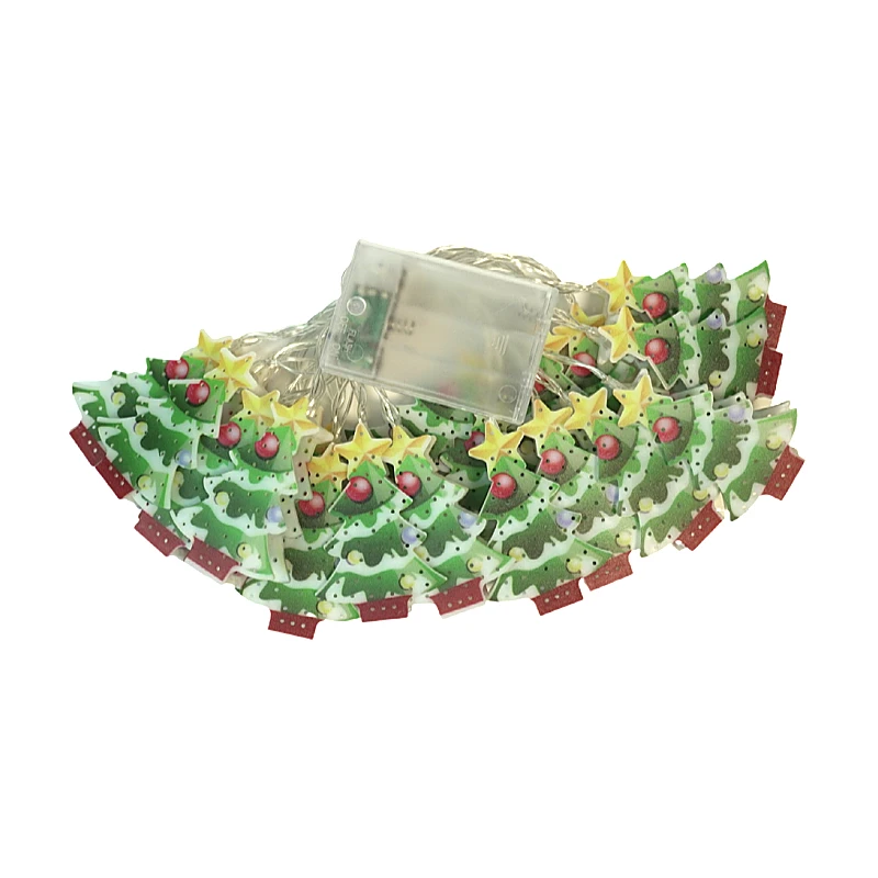 2022New Christmas tree Decorative Lamp Outdoor Indoor Holiday Christmas Bedroom Battery String Lighting Festival light