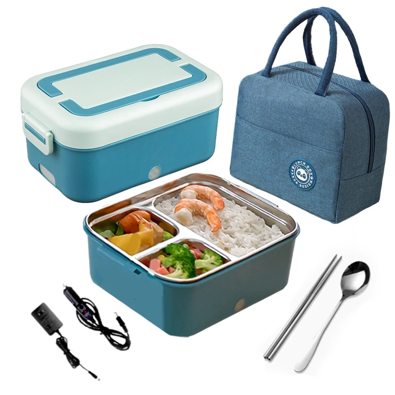 Eco-friendly Battery Powered Portable Cordless Food Warmer Heating Lunchbox Battery Operated Lunch Box