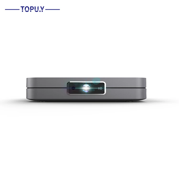 Mini Projector High Bright DLP Android 9.0 960*540P 350 ANSI Lumen 2GB RAM 32GB ROM Dual WiFi Smart Video Portable Projector