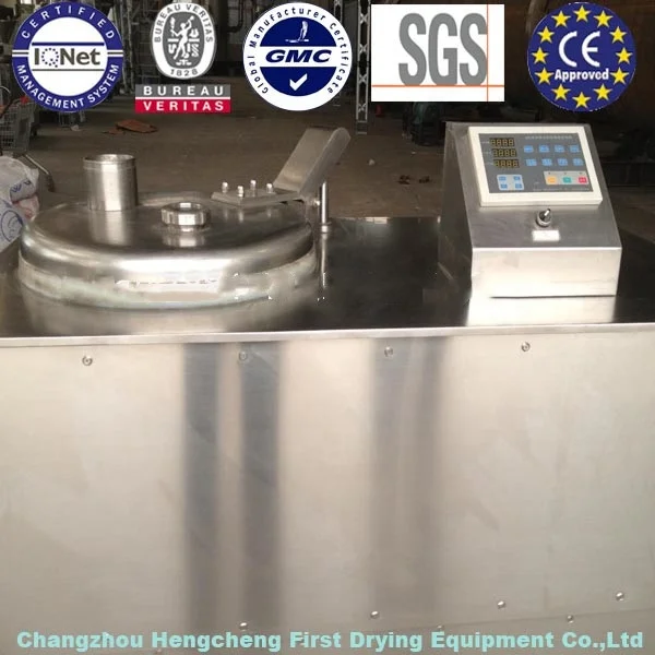 Low cost GHL series full stainless steel high speed mixer granulator