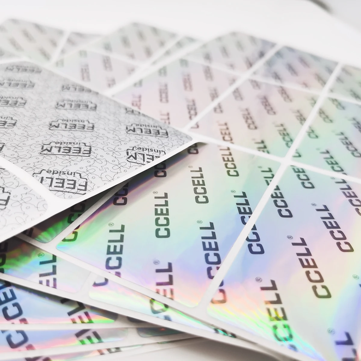 Custom safety sticker label tamper waterproof anticounterfeit stickers label paper box tamper proof seal sticker