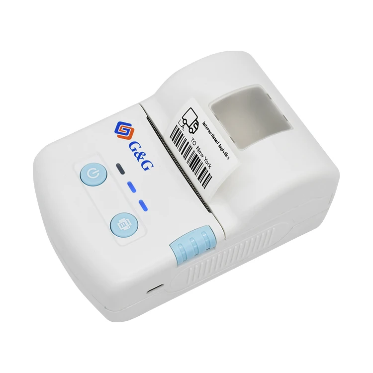 2 inch Bluetooth Thermal Label Printer Shipping Label Printer for Price tag/cable/retail/home storage/electricity
