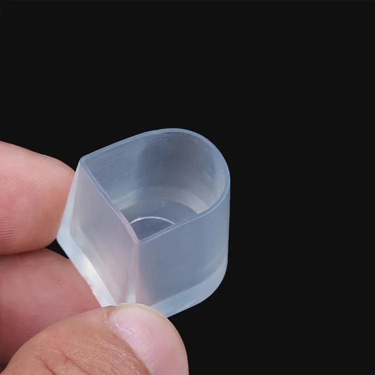 Transparent High Heel Stoppers Heel Protectors Replacement Tip  for High Heel Shoes and Stiletto Anti-Slip and Reduce Noise