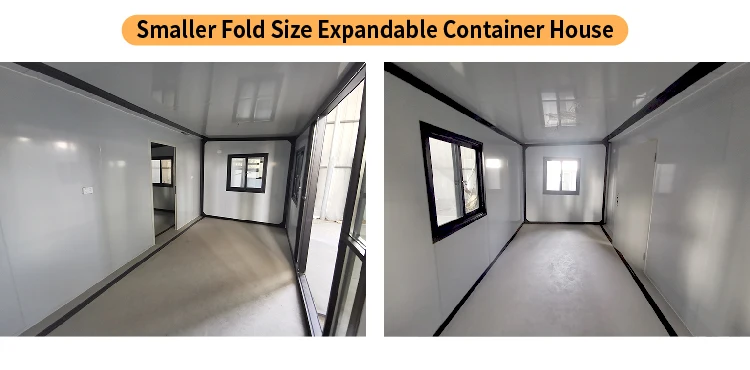 Luxury Prefabricated Container Houses Modular Home Foldable Tiny House Trailer House Portable