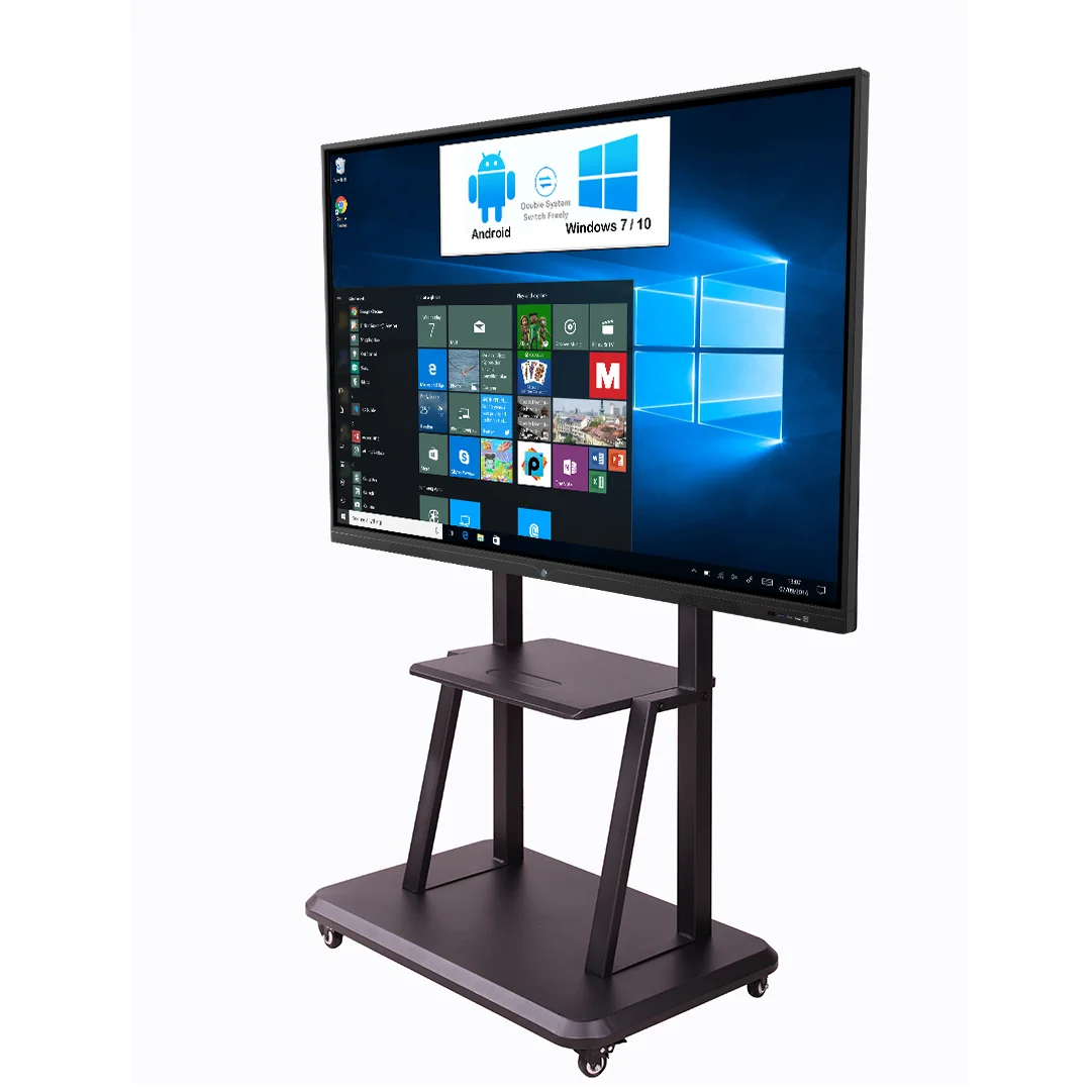 SHIWEI 55 65 75 86 Inch Smart Digital Lcd Display Panel Conference Touch Screen Interactive Whiteboard