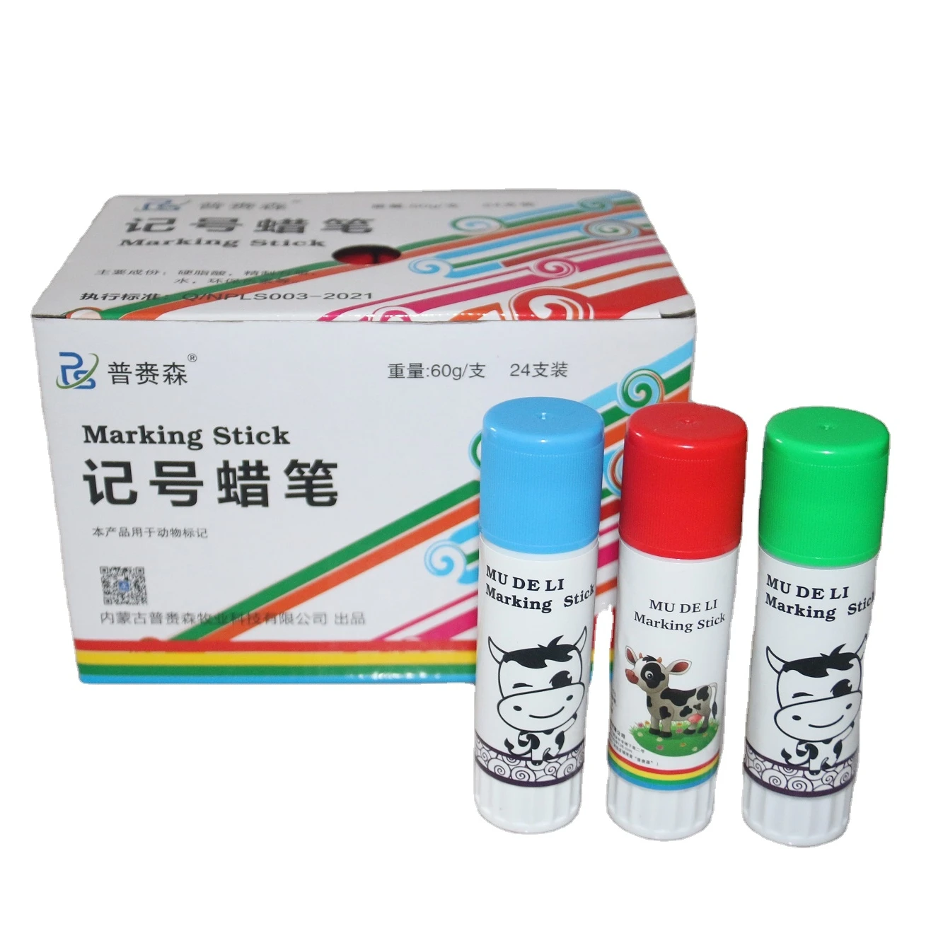 Высококачественный водостойкий мелок для маркировки животных 85 г 60