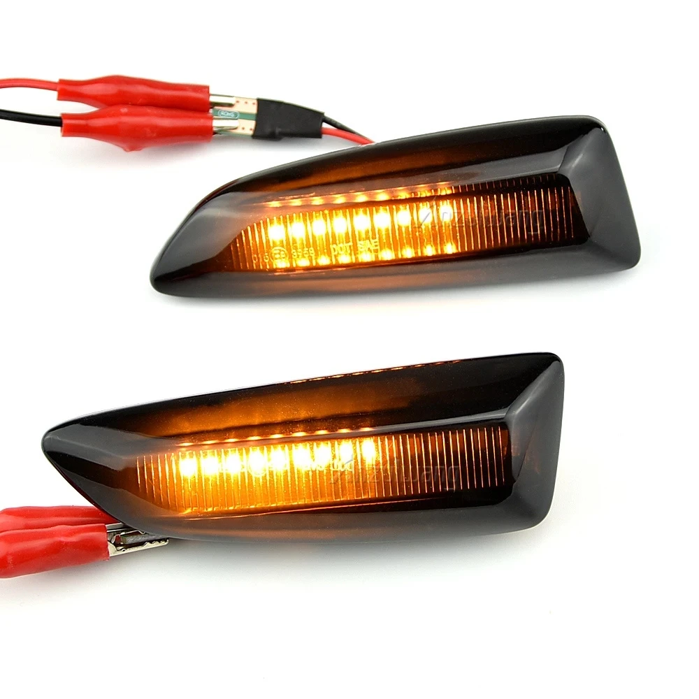 LED Dynamic Turn Signal Light Side Fender Marker Lamp For Opel For Vauxhall Astra J K Crossland X Grandland Insignia B Zafira C