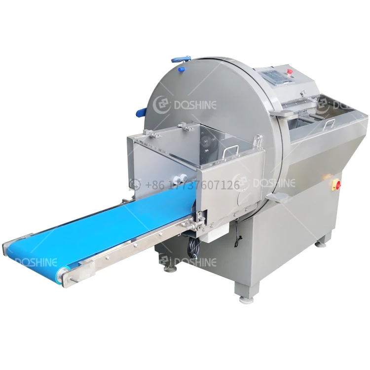 High-efficiency Jerky Butchery Equipment Tofu Fish Beef Pork Fresh Meat Thin Cut Cutter Slicer Machine