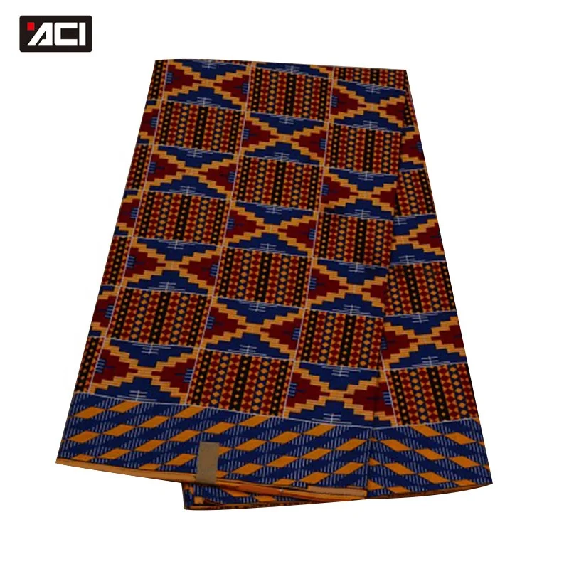 ACI Products co. ltd реальные воск ткань Африканский Воск принты Гана Tissu африкен Нигерия батик из