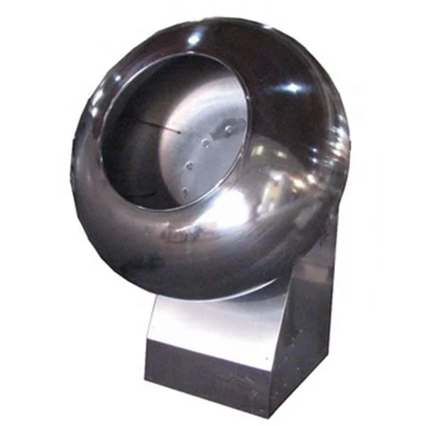 Stainless Steel Polishing Machine Coat Chocolate and Polishing Snack Food Factory Food & Beverage Factory 120kg,120 15kg/time