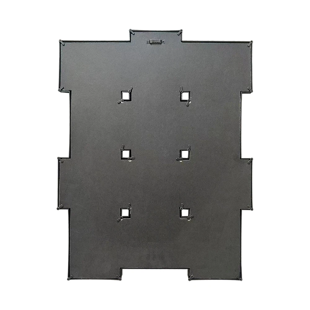 New Design Hot Sale 12 opening collage plastic (pp) photo frame  for wall decoration Picture frame wholesale plastic frame