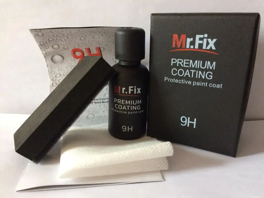 9H ceramic 50ML SiO2 coating from chinese factory new formula MR-FIX9H ceramic coating Nano bond MR.FIX 9H nano glass coating