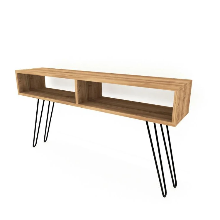 Alya Iron Foot Tv Unit Walnut