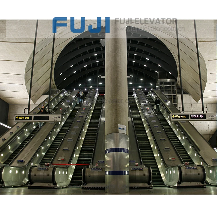 FUJI Indoor Commercial Economical Moving Walkway Escalator with Vvvf Auto Start Stop