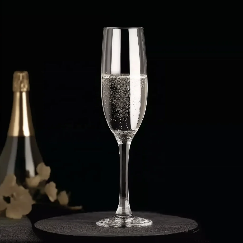 Wholesale Cheap Luxury Restaurant Hotel Bar Drinkware Set  Crystal Champagne Glasses For Wedding