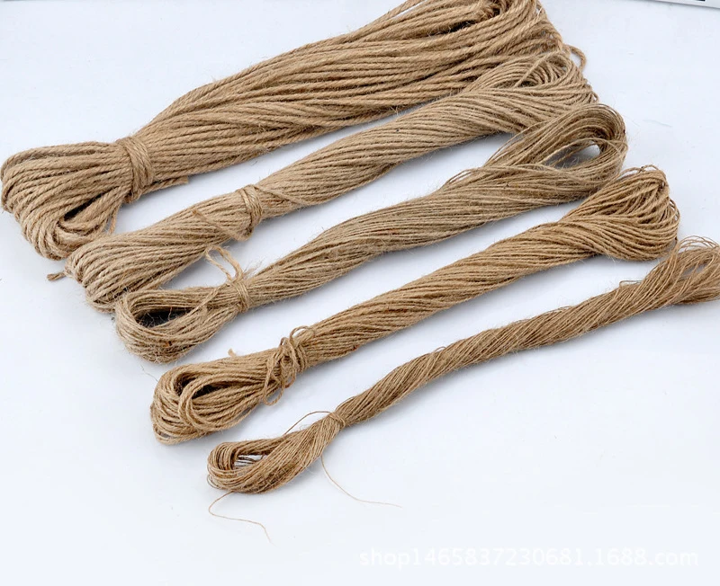 
Factory wholesale 4.2s/1- 100% Jute yarn customize width 0.03-2.5m fishnet decoration for knitting weaving crocheting machine 