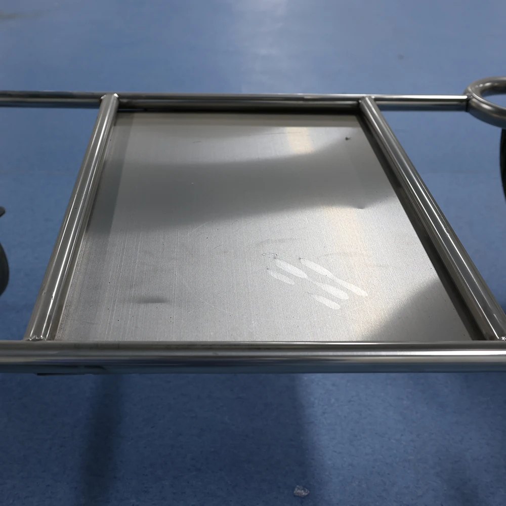 Medical Equipment Stainless Steel Ambulance Emergency Stretcher cart patient Transport Trolley For Sales